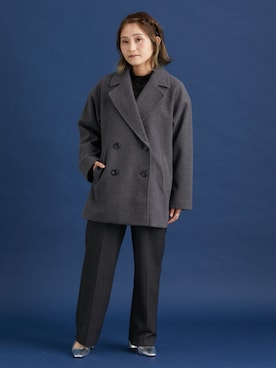 「アイテム（Tシャツ/カットソー）」を使った、nissen Petit Modelsさん（レディース・145cm）の秋コーディネート