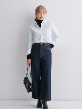 「nissen（ニッセン）のアイテム」を使った、nissen Petit Modelsさん（レディース・149cm）の秋コーディネート