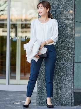 nissen Petit Modelsさん（レディース・152cm）の冬コーディネート