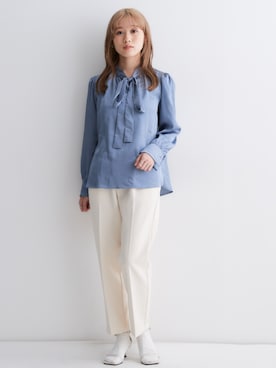 「nissen（ニッセン）のアイテム」を使った、nissen Petit Modelsさん（レディース・149cm）の秋コーディネート