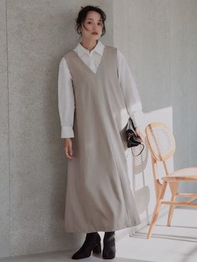 nissen Petit Modelsさん（レディース・153cm）の秋コーディネート