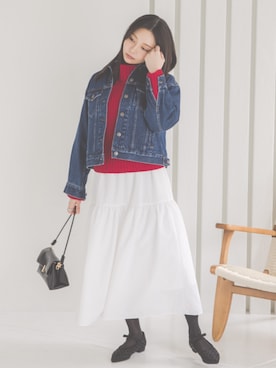 nissen Petit Modelsさん（レディース・155cm）の秋コーディネート