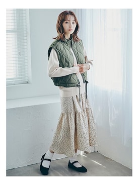 nissen Petit Modelsさん（レディース・153cm）の秋コーディネート