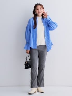 「nissen（ニッセン）のアイテム」を使った、nissen Petit Modelsさん（レディース・153cm）の秋コーディネート