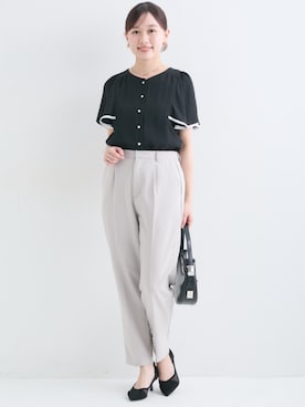 「nissen（ニッセン）のアイテム」を使った、nissen Petit Modelsさん（レディース・149cm）の春コーディネート