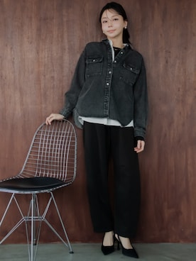 「nissen（ニッセン）のアイテム」を使った、nissen Petit Modelsさん（レディース・155cm）の春コーディネート