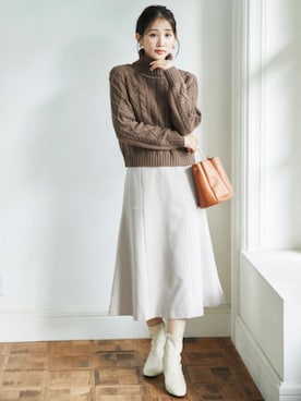 nissen Petit Modelsさん(レディース・153cm)の秋コーディネート