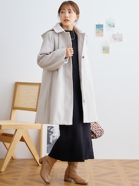 nissen Petit Modelsさん（レディース・152cm）の秋コーディネート