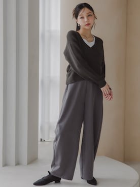 nissen Petit Modelsさん（レディース・155cm）の秋コーディネート