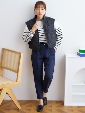 nissen Petit Modelsさん（レディース・152cm）の秋コーディネート