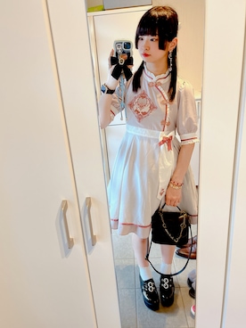 「axes femme（アクシーズファム）のアイテム（アクセサリー）」を使った、まいさん（レディース・162cm）の夏コーディネート
