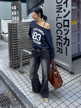 「アウターコーデ」｜「アイテム（その他シューズ）」を使った、niinainさん（レディース・160cm）の冬コーディネート