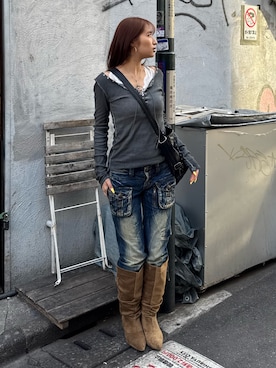 niinainさん（レディース・160cm）の春コーディネート