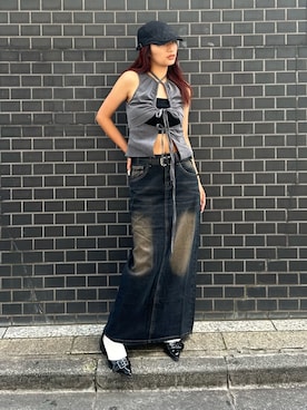 niinainさん（レディース・160cm）の夏コーディネート