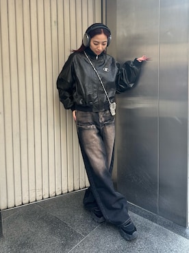 niinainさん(レディース・160cm)の冬コーディネート