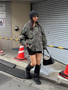 「アイテム（ジャケット/アウター）」を使った、niinainさん（レディース・160cm）の秋コーディネート