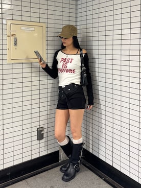 niinainさん（レディース・160cm）の春コーディネート