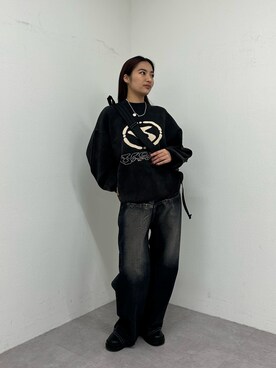 niinainさん（レディース・160cm）の冬コーディネート