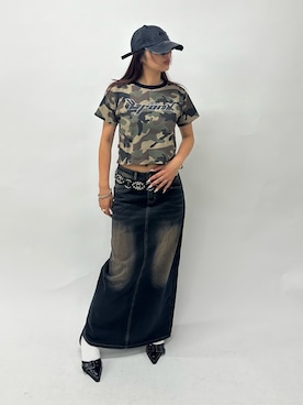 niinainさん(レディース・160cm)の夏コーディネート