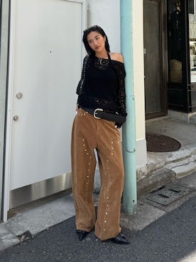 「WHO'S WHO gallery（フーズフーギャラリー）のアイテム（パンプス）」を使った、niinainさん（レディース・160cm）の秋コーディネート