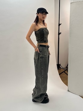 niinainさん（レディース・160cm）の夏コーディネート