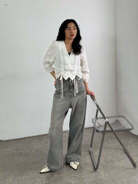 niinainさん(レディース・160cm)の春コーディネート