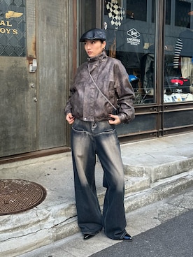 niinainさん(レディース・160cm)の冬コーディネート
