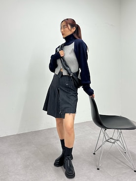 niinainさん（レディース・160cm）の冬コーディネート