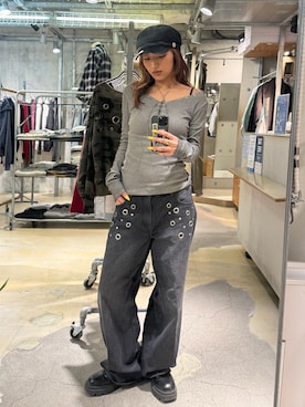 niinainさん（レディース・160cm）の春コーディネート