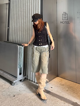 niinainさん（レディース・160cm）の夏コーディネート