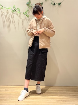 「Arnold Palmer（アーノルドパーマー）のアイテム（その他アウター）」を使った、アーノルドパーマー@イオンモール東員店さん（レディース・164cm）の冬コーディネート