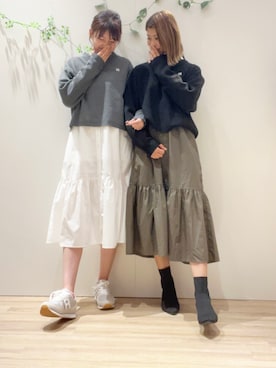 「アーノルドパーマー」｜「アイテム（ワンピース/ドレス）」を使った、アーノルドパーマー@イオンモール東員店さん（レディース・164cm）の秋コーディネート