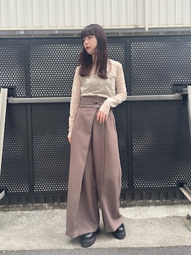 AKANEさん(レディース・164cm)の秋コーディネート