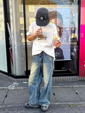 「Onitsuka Tiger（オニツカタイガー）のアイテム」を使った、taikiさん（メンズ・174cm）の夏コーディネート