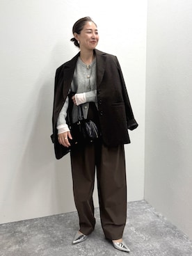 ISHIDAさん(レディース・158cm)の秋コーディネート