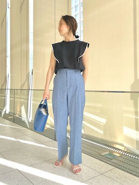 ISHIDAさん（レディース・158cm）の春コーディネート