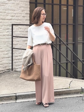 ISHIDAさん（レディース・158cm）の春コーディネート