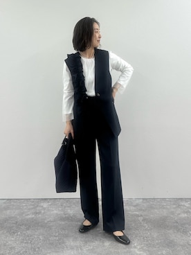 ISHIDAさん（レディース・158cm）の冬コーディネート