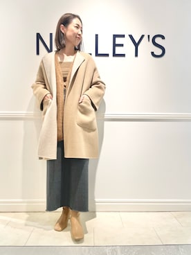 ISHIDAさん（レディース・158cm）の冬コーディネート