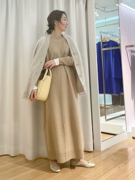 「ロンt」｜ISHIDAさん（レディース・158cm）の冬コーディネート