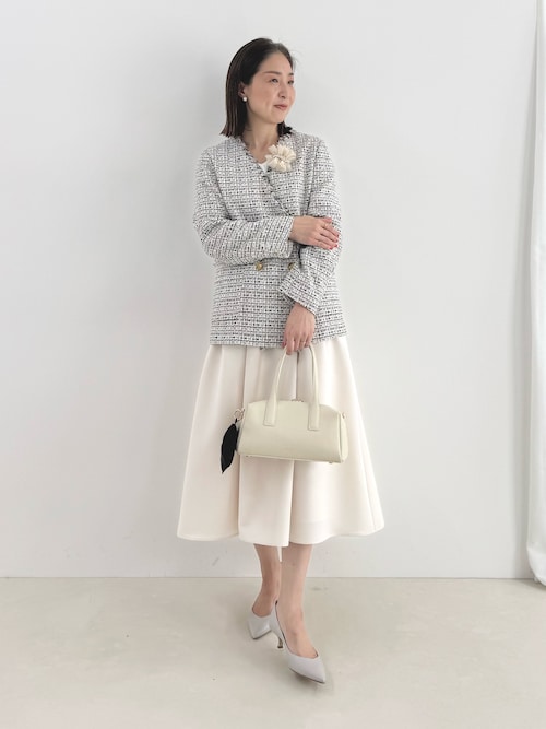 ★新品★ NOLLEY'S ノーリーズ コットンベース ツイード ジャケット NOLLEY'S（ノーリーズ）の「コットンベースツイードジャケット