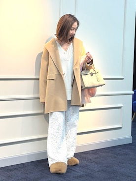 「アイテム（その他アウター）」を使った、ISHIDAさん（レディース・158cm）の秋コーディネート