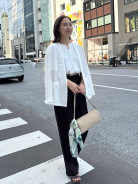 ISHIDAさん（レディース・158cm）の夏コーディネート