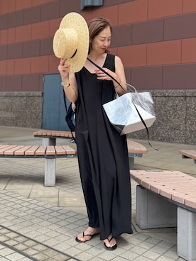 ISHIDAさん(レディース・158cm)の夏コーディネート