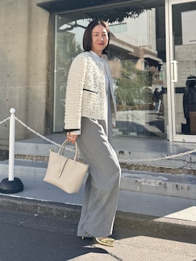 ISHIDAさん(レディース・158cm)の冬コーディネート