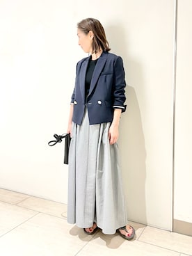 ISHIDAさん（レディース・158cm）の夏コーディネート