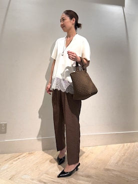 ISHIDAさん(レディース・158cm)の夏コーディネート