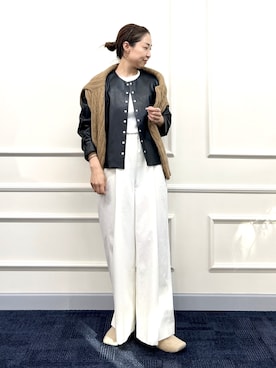 ISHIDAさん（レディース・158cm）の秋コーディネート