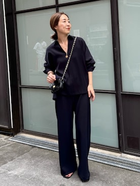 「grace grace （グラスグラス）のアイテム」を使った、ISHIDAさん（レディース・158cm）の夏コーディネート