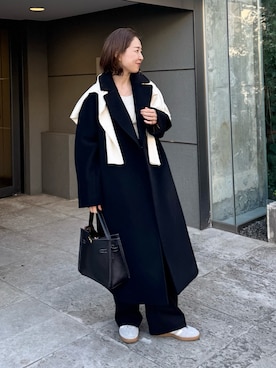 ISHIDAさん（レディース・158cm）の冬コーディネート